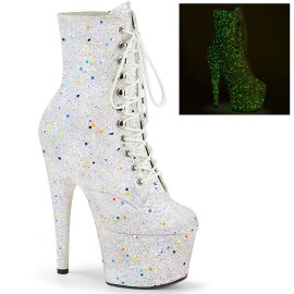 Pleaser ADORE-1020GDLG Stivaletti con Plateau Glitter...
