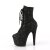 Pleaser ADORE-1020GWR Stivaletti con Plateau Glitter Nero EU-35 / US-5