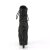 Pleaser ADORE-1020GWR Stivaletti con Plateau Glitter Nero EU-35 / US-5