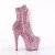 Pleaser ADORE-1020GWR Stivaletti con Plateau Glitter Rosa EU-37 / US-7
