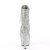 Pleaser ADORE-1020GWR Stivaletti con Plateau Glitter Argento EU-37 / US-7