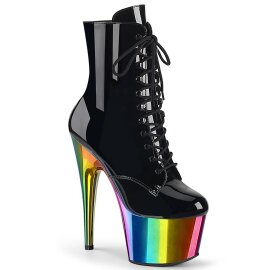 Pleaser ADORE-1020RC Stivaletti con Plateau Vernice...