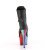 Pleaser ADORE-1020RC Stivaletti con Plateau Similpelle Cromato Nero Multicolore EU-36 / US-6