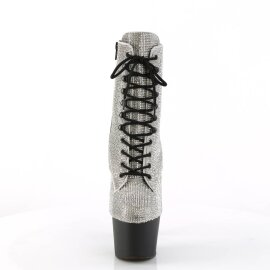 Pleaser ADORE-1020RS Stivaletti con Plateau Strass...