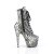 Pleaser ADORE-1020SPWR Stivaletti con Plateau Pitonato Nero Bianco EU-42 / US-12