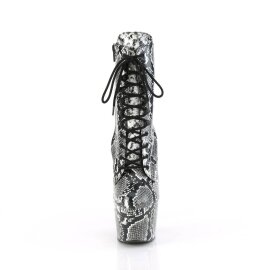 Pleaser ADORE-1020SPWR Stivaletti con Plateau Pitonato...