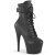 Pleaser ADORE-1020STR Stivaletti con Plateau Similpelle Nero EU-41 / US-11