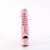 Pleaser ADORE-1021 Stivaletti con Plateau Similpelle Rosa Chiaro EU-41 / US-11
