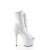Pleaser ADORE-1021 Stivaletti con Plateau Vernice Bianco EU-35 / US-5