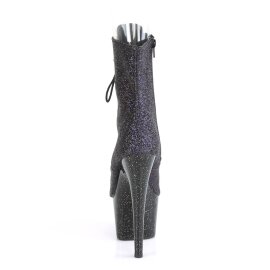 Pleaser ADORE-1021MG Stivaletti con Plateau Glitter Viola EU-38 / US-8