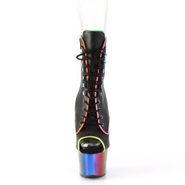 Pleaser ADORE-1021RC-02 Stivaletti con Plateau Similpelle...