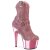 Pleaser ADORE-1029CHRS Stivaletti con Plateau Strass Cromato Rosa Chiaro EU-40 / US-10