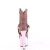 Pleaser ADORE-1029CHRS Stivaletti con Plateau Strass Cromato Rosa Chiaro EU-40 / US-10