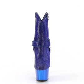 Pleaser ADORE-1029CHRS Stivaletti con Plateau Strass...