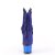 Pleaser ADORE-1029CHRS Stivaletti con Plateau Strass Cromato Blu EU-37 / US-7