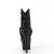 Pleaser ADORE-1029RS Stivaletti con Plateau Strass Cromato Nero EU-35 / US-5