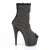 Pleaser ADORE-1031GM Stivaletti con Plateau Strass Rete Nero EU-41 / US-11