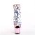Pleaser ADORE-1031SSQ Stivaletti con Plateau Paillettes Cromato Rosa Chiaro EU-35 / US-5