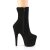 Pleaser ADORE-1042 Stivaletti con Plateau Camoscio Sintetico Nero EU-38 / US-8