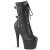 Pleaser ADORE-1043 Stivaletti con Plateau Similpelle Nero EU-35 / US-5