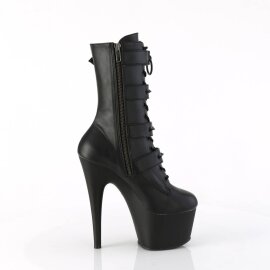 Pleaser ADORE-1046 Stivaletti con Plateau Similpelle Nero EU-39 / US-9