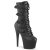 Pleaser ADORE-1046 Stivaletti con Plateau Similpelle Nero EU-39 / US-9