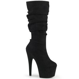 Pleaser ADORE-1061Stivali con Plateau Camoscio Sintetico...