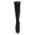 Pleaser ADORE-2008Stivali con Plateau Camoscio Sintetico Nero EU-41 / US-11