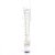 Pleaser ADORE-2021CStivali con Plateau Trasparente EU-36 / US-6