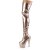Pleaser ADORE-3000HWR Stivali Sopra Il Ginocchio Con Plateau Holo Dorato Rosa EU-35 / US-5