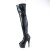 Pleaser ADORE-3011HWR Stivali Sopra Il Ginocchio Con Plateau Holo Nero EU-43 / US-13