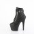Pleaser ADORE-700-05 Stivaletti con Plateau Similpelle Nero EU-35 / US-5