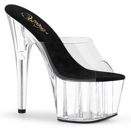 Pleaser ADORE-701 Mules con Plateau Trasparente EU-35 / US-5
