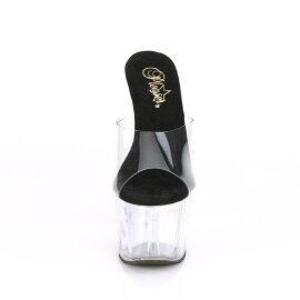 Pleaser ADORE-701 Mules con Plateau Trasparente EU-35 / US-5