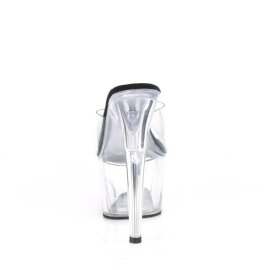 Pleaser ADORE-701 Mules con Plateau Trasparente EU-38 / US-8
