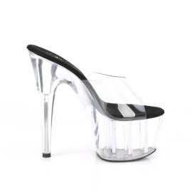 Pleaser ADORE-701 Mules con Plateau Trasparente EU-38 / US-8