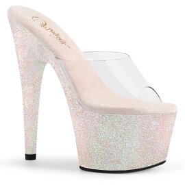 Pleaser ADORE-701HMG Mules con Plateau Glitter...