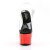Pleaser ADORE-708 Sandali con Plateau Cromato Trasparente Rosso EU-38 / US-8