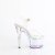 Pleaser ADORE-708HT Sandali con Plateau Fumo Trasparente EU-37 / US-7