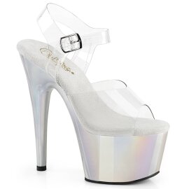 Pleaser ADORE-708LQ Sandali con Plateau Ologramma...