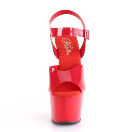 Pleaser ADORE-708N Sandali con Plateau Rosso EU-35 / US-5