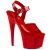 Pleaser ADORE-708N Sandali con Plateau Rosso EU-35 / US-5