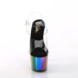 Pleaser ADORE-708RC Sandali con Plateau Cromato...