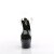 Pleaser ADORE-708SS Sandali con Plateau Glitter Trasparente Nero EU-41 / US-11