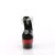 Pleaser ADORE-708SS Sandali con Plateau Glitter Trasparente Rosso EU-40 / US-10