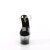 Pleaser ADORE-708SS Sandali con Plateau Glitter Trasparente Argento EU-37 / US-7
