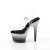 Pleaser ADORE-708SS Sandali con Plateau Glitter Trasparente Argento EU-37 / US-7