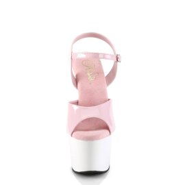 Pleaser ADORE-709 Sandali con Plateau Vernice Rosa Chiaro...