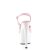 Pleaser ADORE-709 Sandali con Plateau Vernice Rosa Chiaro Bianco EU-38 / US-8