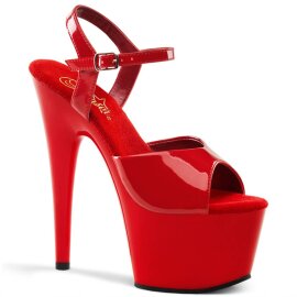 Pleaser ADORE-709 Sandali con Plateau Rosso EU-35 / US-5